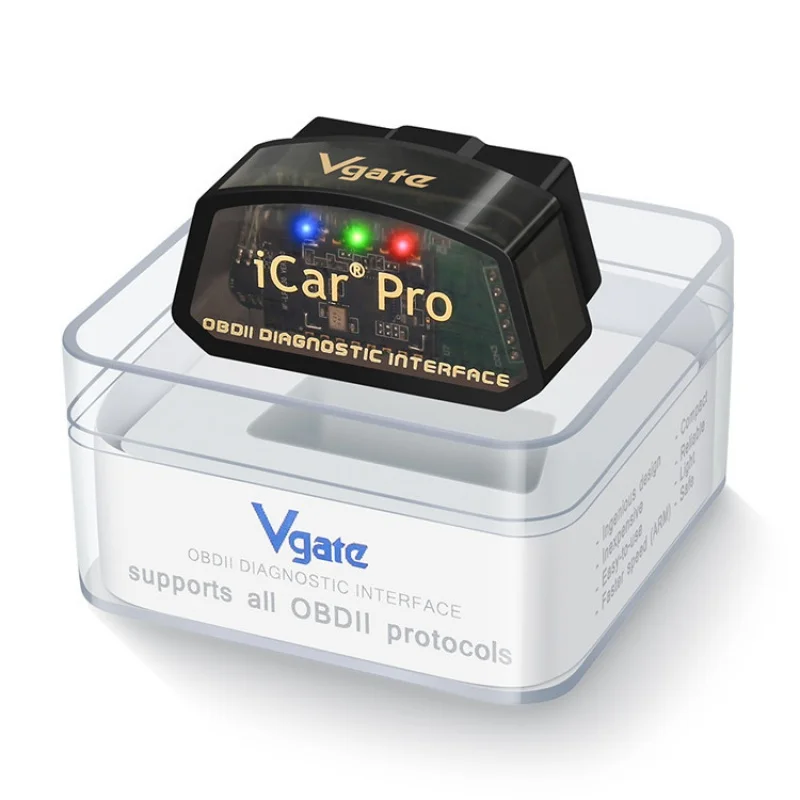 ELM327 Vgate iCar Pro WIFI auto diagnose apparatuur Laag stroomverbruik EOBD/OBD2 Hardware V2.3