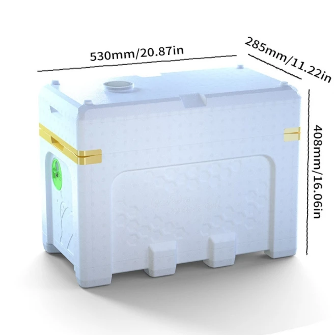 Plastic Beehive Queen Bee Mating Box Foam Queen Breeding Box Pollination Box Mating Beehive