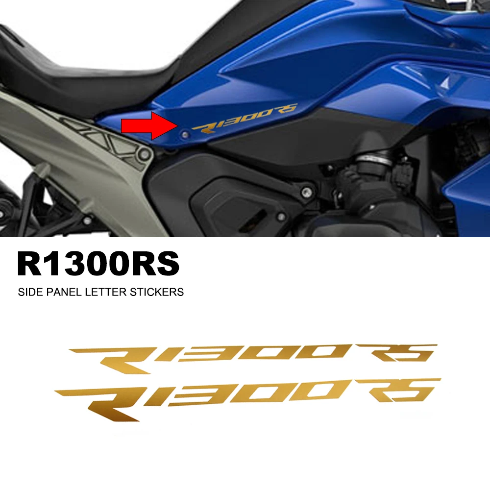 

For Bmw R1300Rs R 1300Rs R 1300 RS 2025 2026 New Motorcycle Accessories Decal Logo Sticker Side panel letter stickers