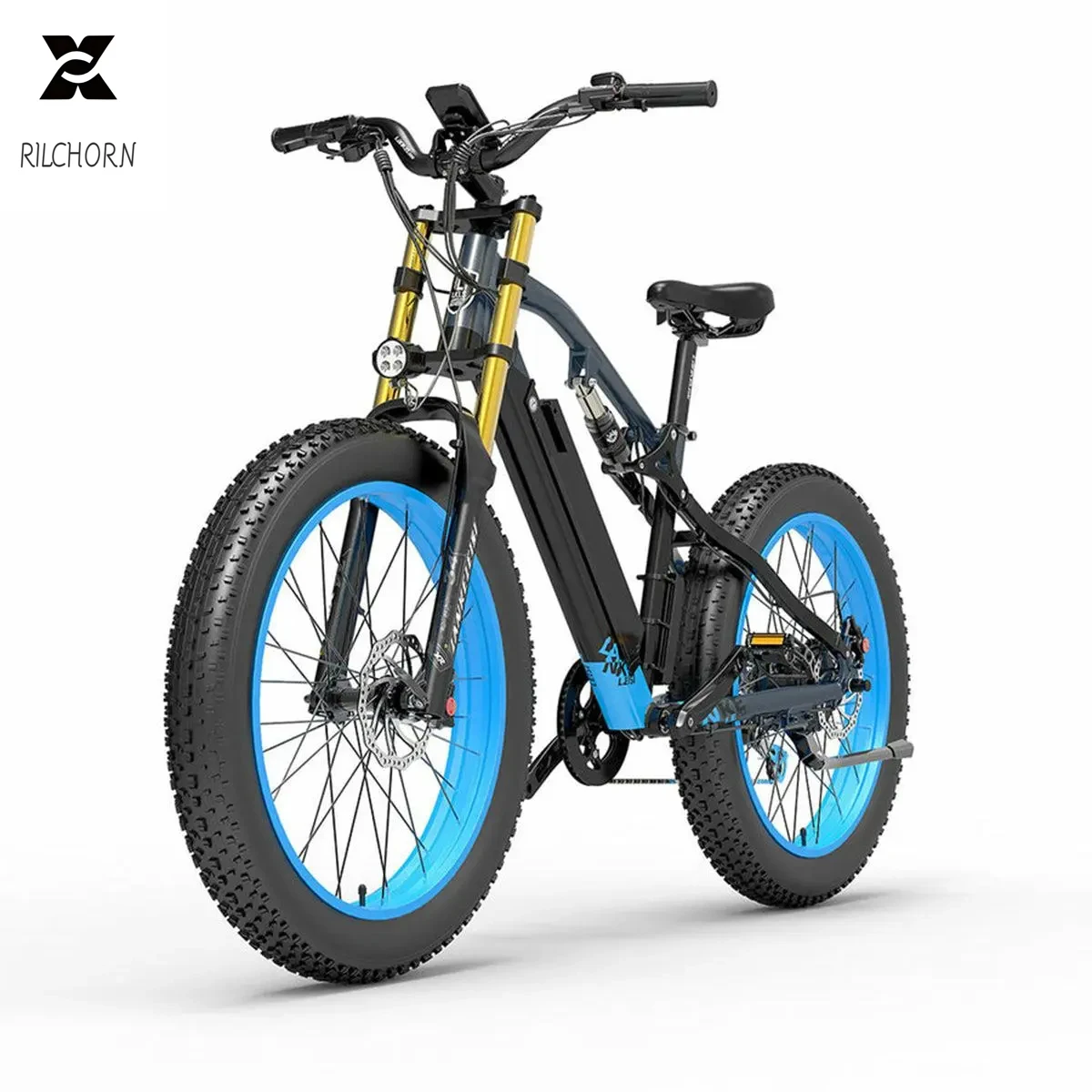 

US Stock RV700 1000W Motor Ebike 48V 16Ah 26*4.0 Electric Bike Aluminum Alloy Suspension Fork Explorer Electric Mountain Bike