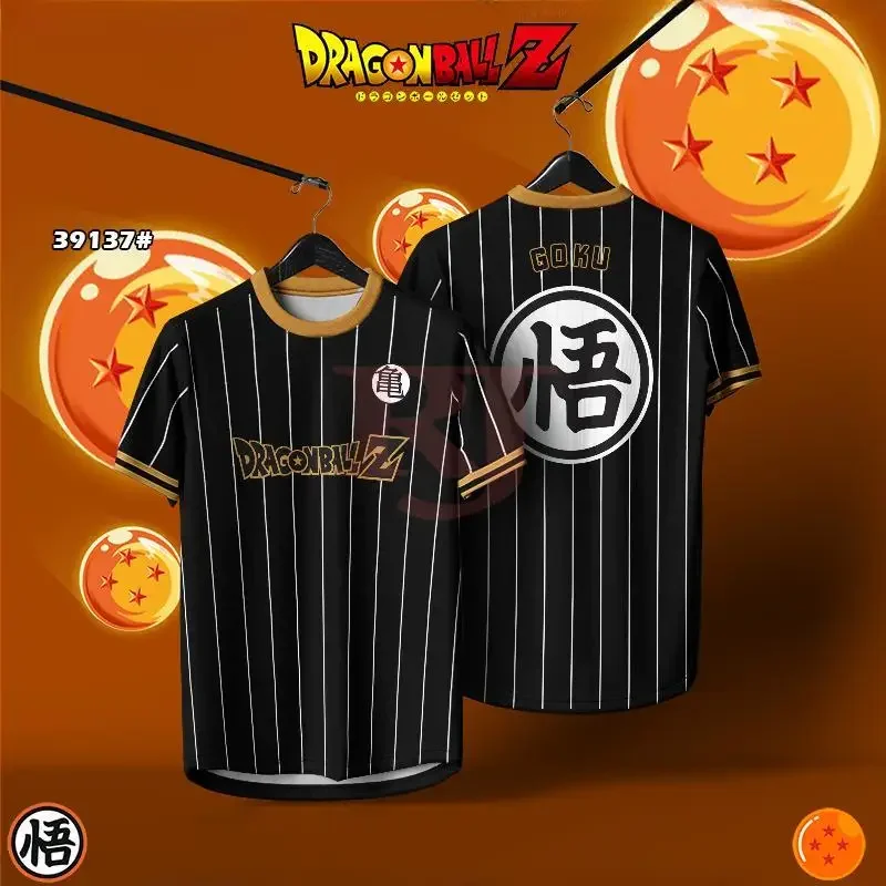 Japanisches Anime Dragon Ball Son Goku 3D T-Shirt für Erwachsene, Sommermode, lässiges T-Shirt, Jungenkleidung, T-Shirt für Erwachsene, Oberteile mit kurzen Ärmeln – Detail 4