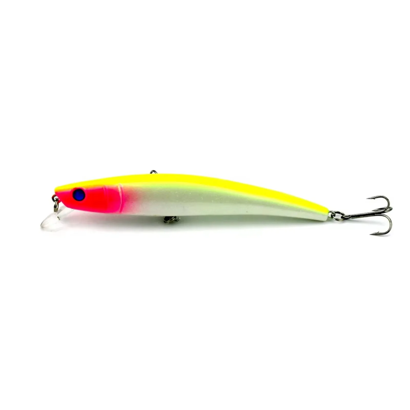 

11cm 13g Minnow Fishing Lure Hard Bait Wobbler Crankbait Artificial Bionic Bait with Treble Hooks for Bass Saltwater Freshwater