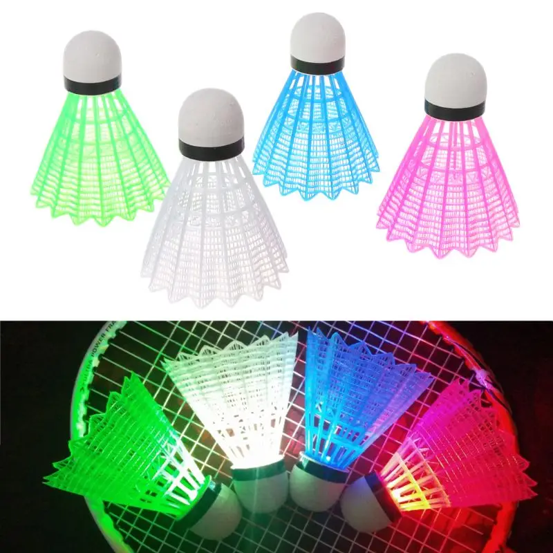 4Pcs Badminton Shuttlecocks, Stable &Sturdy High Speed Badminton Shuttles, Training Shuttlecock for In/Outdoor Sports R66E