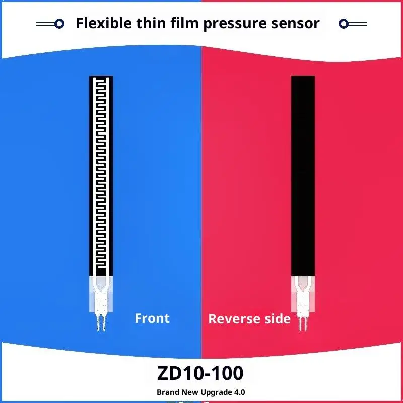 1Pcs High-precision And High-sensitivity Force Sensor ZD10-100 500g Resistance Type Flexible Thin Film Pressure Sensor