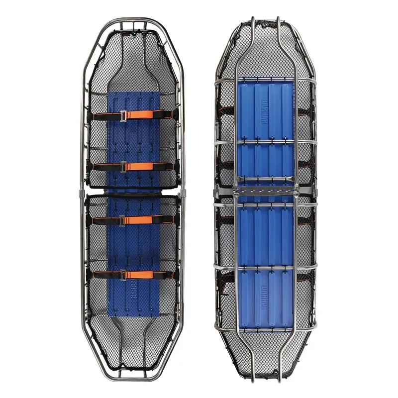 High Quality Emergency Basket Stretcher | Titan Stainless Steel Load Bearing Multifunctional Rescue Stretcher for Wholesale