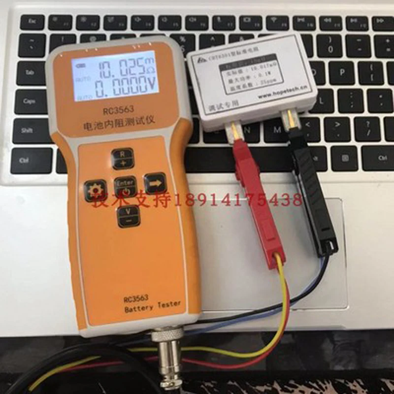 Imagem -05 - Batterij Tester Handheld Batterij Interne Weerstand Tester Chumbo Lítio Nikkel Chroom Batterij Tester Rc3563