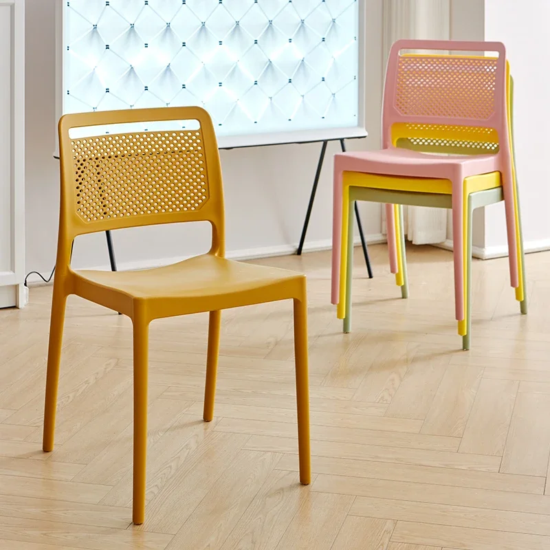 

Plastic Salon Dining Chair Regale Minimalist Designer Indoor Dining Chair Kitchen Apartment Cadeiras De Jantar Regale Furnitures