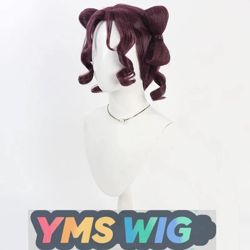 [YMS WIG] Le Sourdonnement de la fille dans la maison des médecins Zicui Cos perruque violette avec forme d'arc fendu