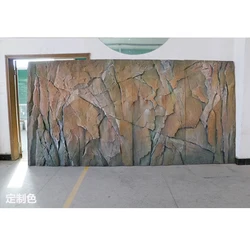 30X30CM Rock Mountain Rock PU Background Wall Art Stone Lightweight Material for Cutting Indoor Outdoor Use
