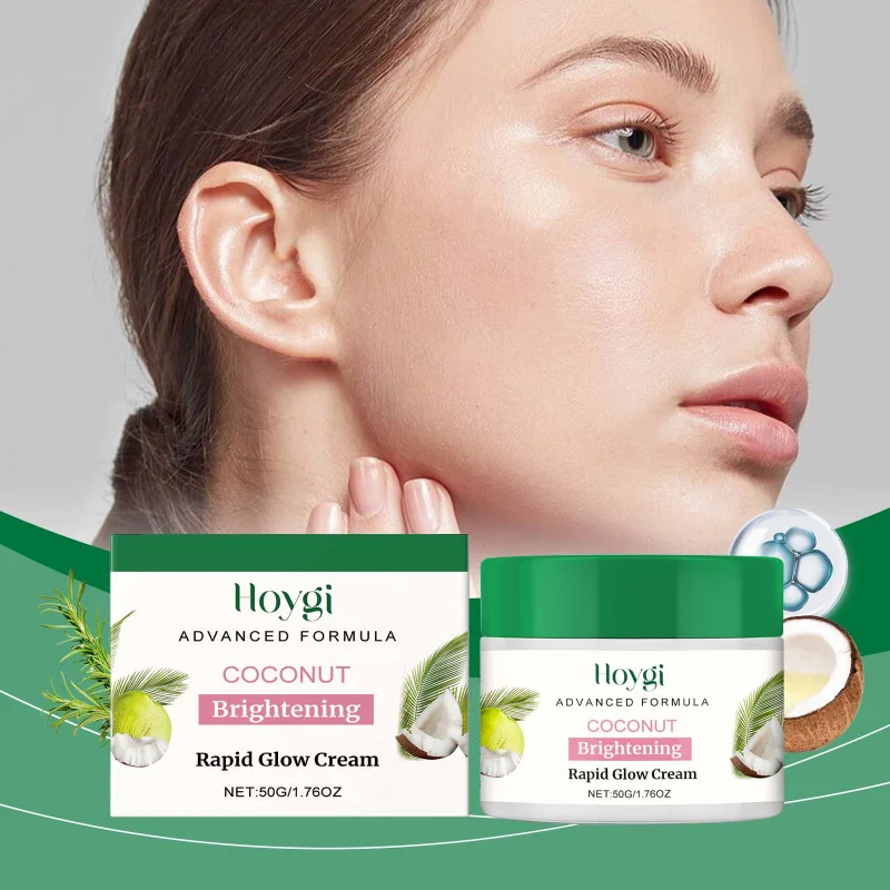 

Coconut Nourishing Face Cream, Nourishes Skin, Moisturizes, Keeps It Soft & Smooth, Fresh & Radiant, Facial Care Cream