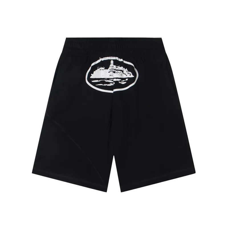 Classico cotone di base orts Street Sle Versatile Casual Vita alta Estate orts Gioventù Energia Gamba dritta Vestibilità Colore