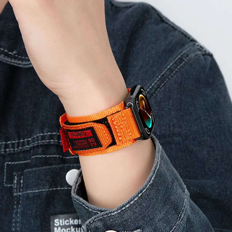 حزام حلقة من النايلون التكتيكي لساعة Huawei Watch Fit 4 3 سوار Correa Sport Watchband لساعة Huawei Watch Fit 4 Pro البديلة