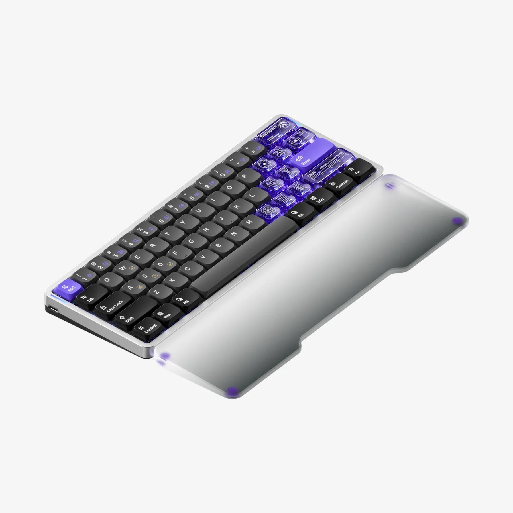 NuPhy-teclado magnético Air60 HE para juegos