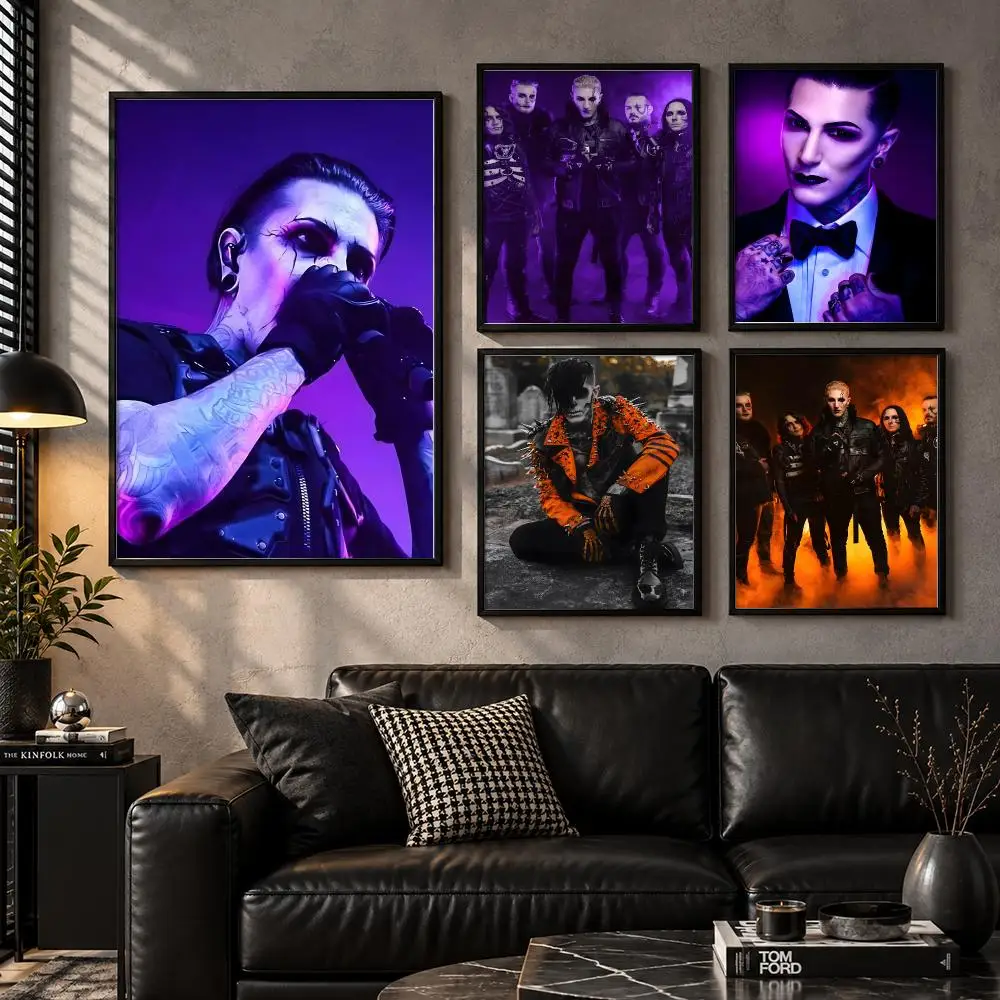 Performance Alternative Stageart Collectible Motionless In White Poster Aesthetic Unframed Wall Prints for Bedroom & Living Room
