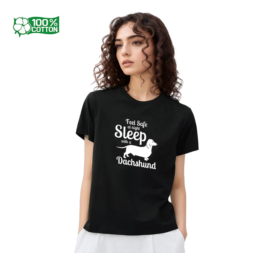 Divertida camiseta de perro salchicha Wiener con estampado de teckel | Ropa única para amantes de las mascotas | Camiseta suave unisex de algodón con cuello redondo