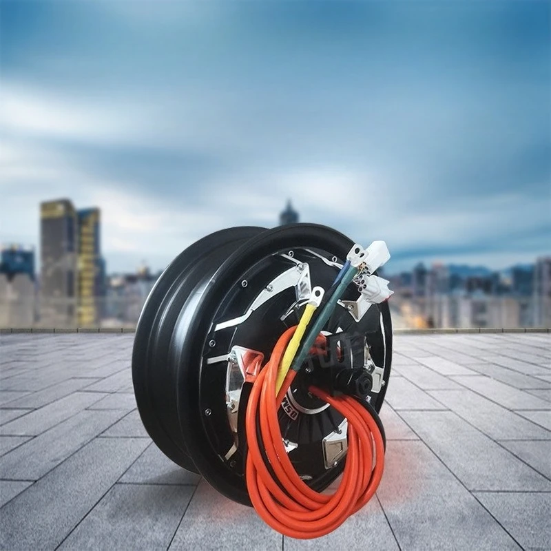 12-Inch fourth-generation tile 2000WP/3000/6000WP track competitive version high-speed powerful wheel motor