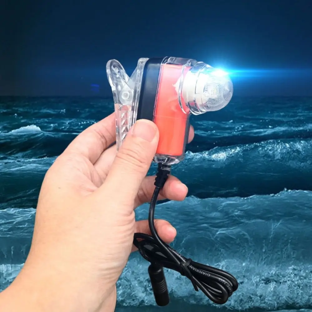 Lithium Life Vest Light Emergency Overboard Survival Seawater Self-Lighting Light Life-saving High Intensity Beam