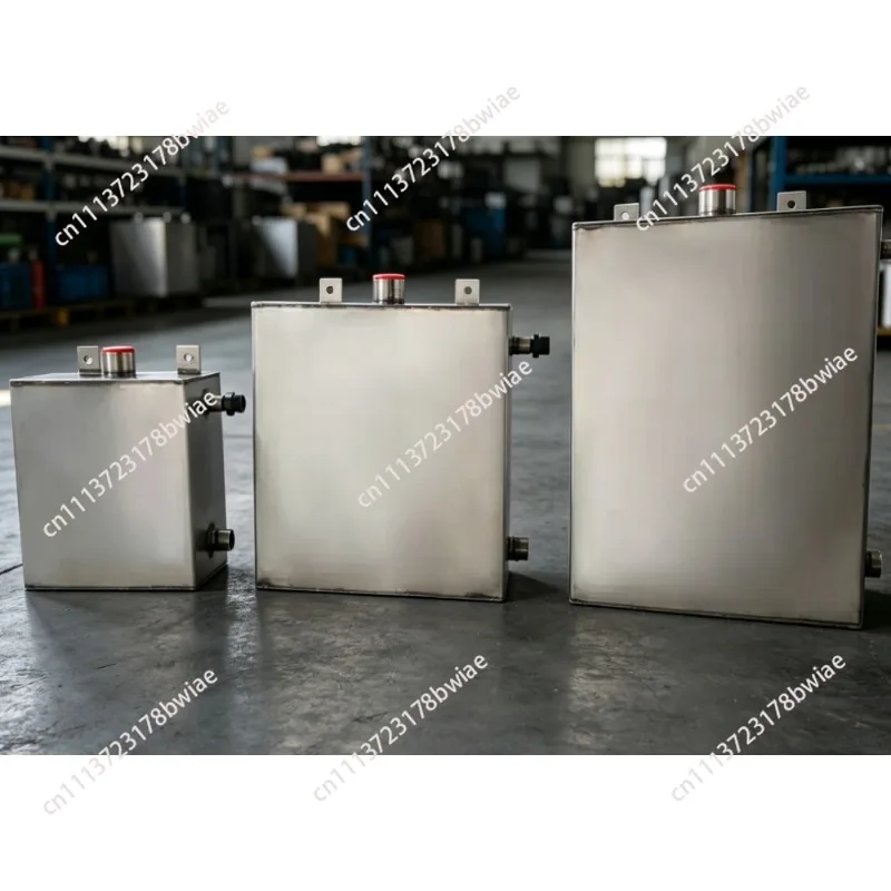Hydraulic oil tank, marine hoist accessories, 304 stainless steel oil tank