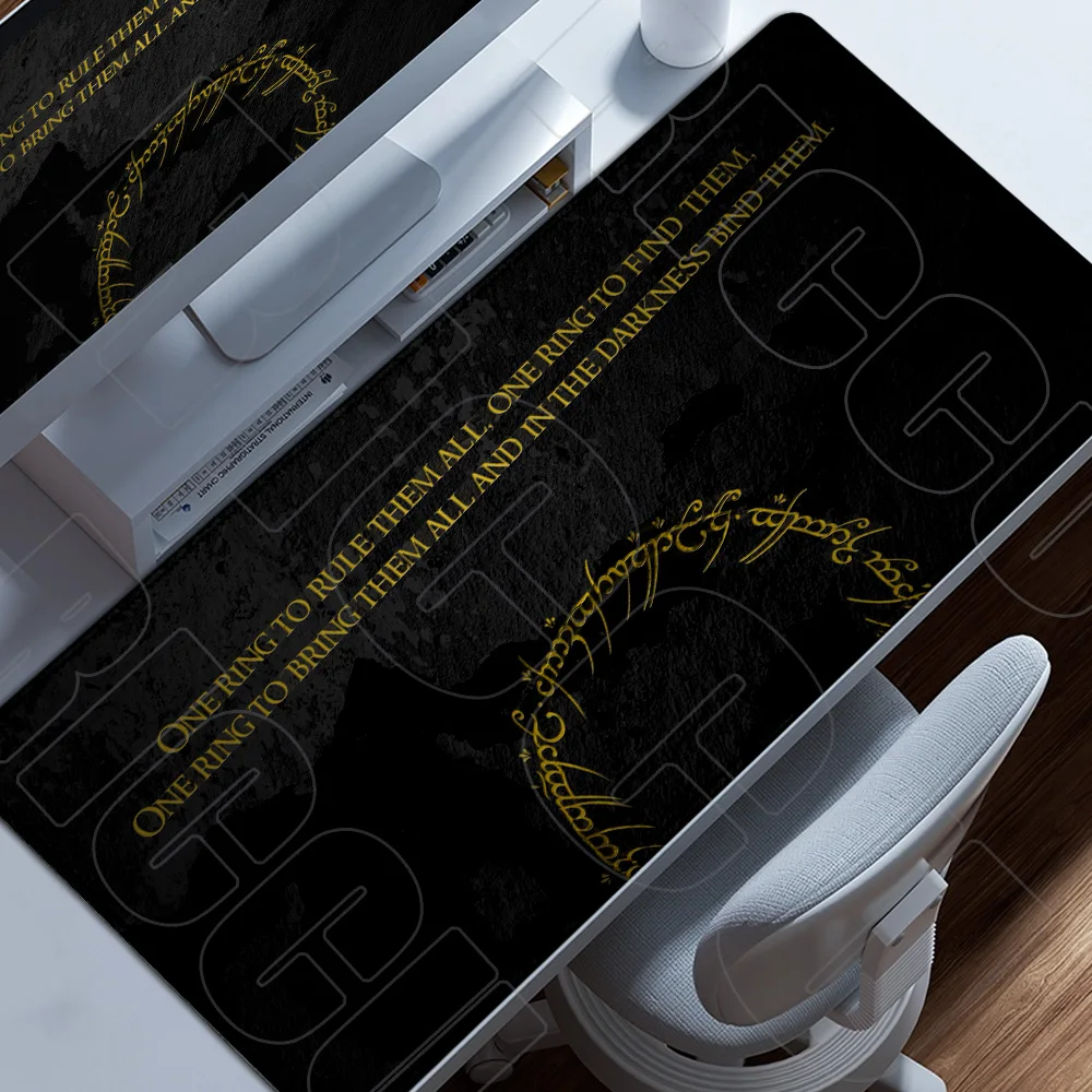 

XXL Mouse Pad 40x90cm The L-Lord Of The Ring Mouse pads Gamer Pc Cabinet Games Computer Desk mat Accessories Keyboard Gaming Mat