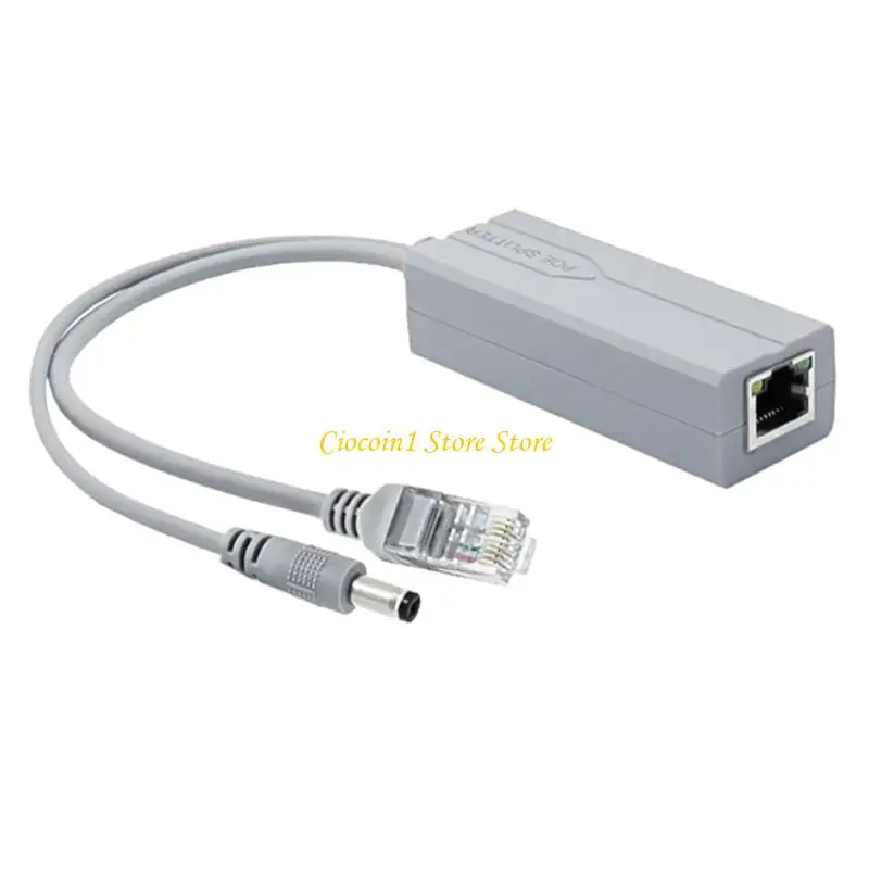A3PC High Performances 48V To 12V POE Splitter With Waterproof Housing RJ45 Interfaces 10/100Mbps For Networking Devices