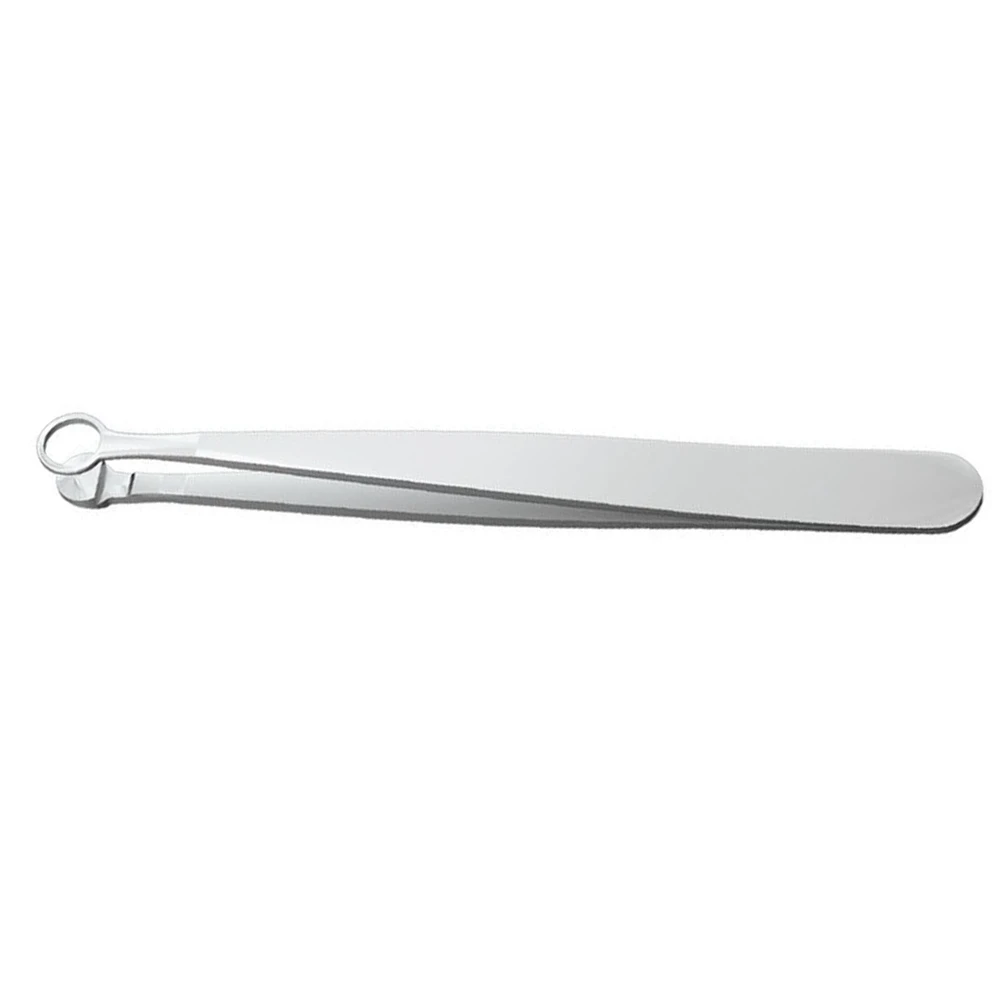 2026 New Universal Nose Hair Trimming Tweezers Stainless Steel Eyebrow Nose Hair Cut Manicure Trimming Makeup Scissors