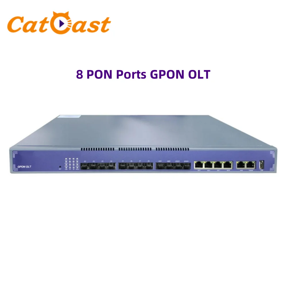 

FTTH устройство, FTTH решение, сеть GPON OLT SFP C ++ SFP 8 PON портов OLT