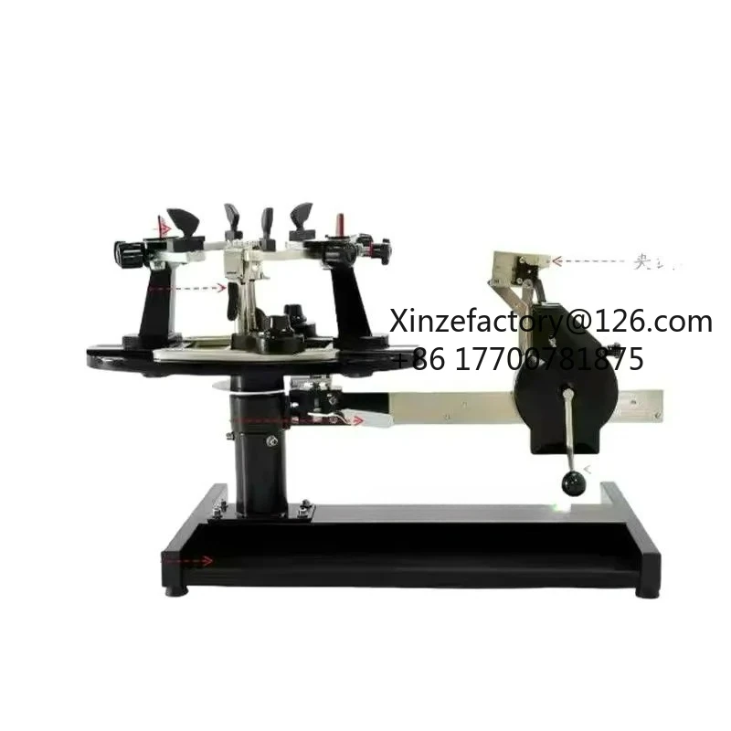 Factory Direct 2026 Top Rated hand-cranked badminton racket threading machine tennis badminton racket universal professional