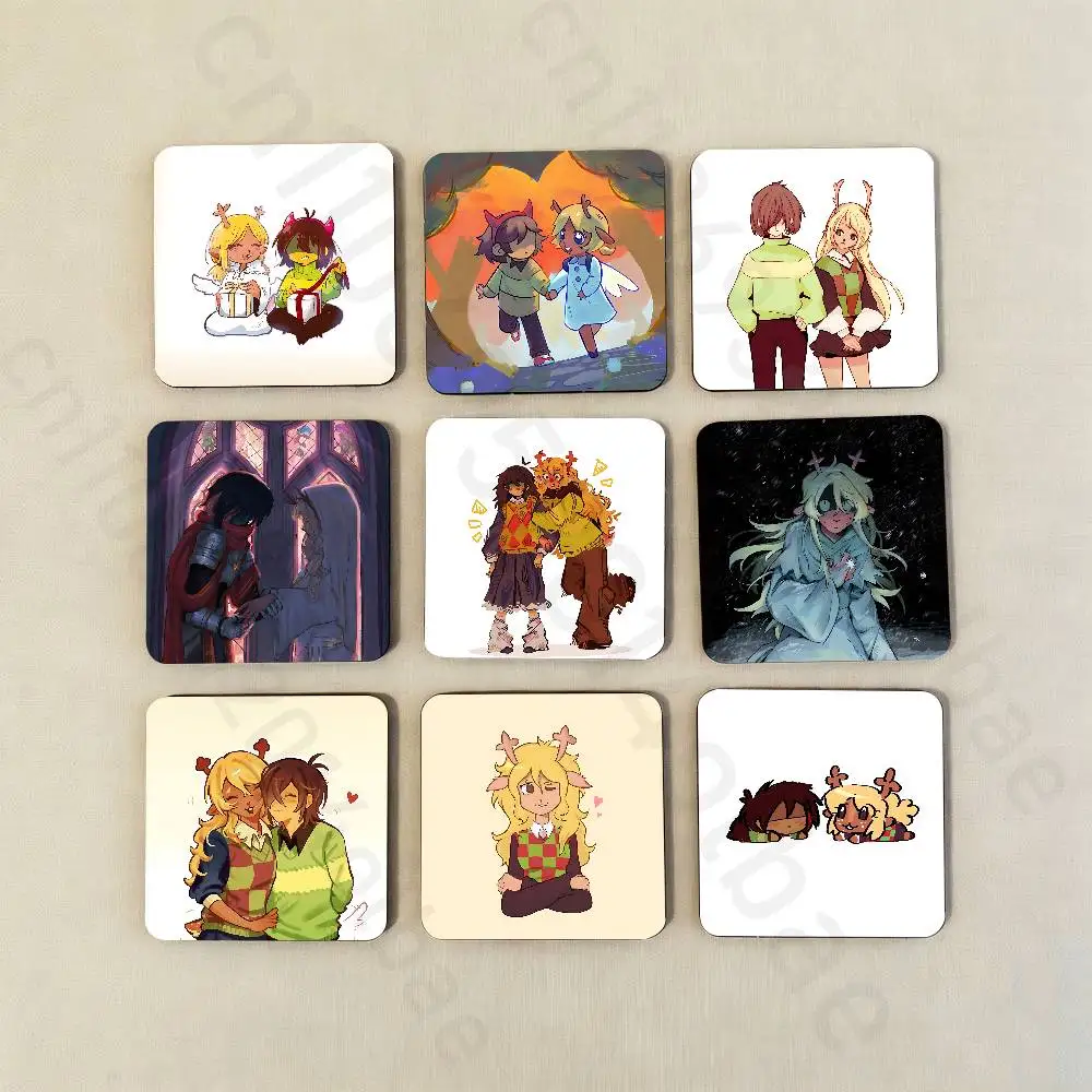 Noelle Kris D-Deltarune Fridge Magnets Magnetic Refrigerator Memorial Gifts For Kitchen Office Locker Travel Home Deco