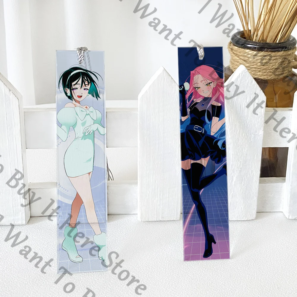 

Anime Alien Stage Mizi Sua Ivan Till Luka Hyuna Cosplay Cartoon Crystal Bookmark Ornament Accessory Pendant Mascot Display Gift