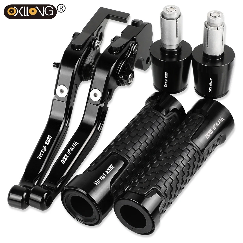 

VERSYS 1000 Motorcycle For KAWASAKI VERSYS1000 2015 2016 2017 2018 2019 2020-2023 Brake Clutch Levers Handlebar Hand Grips ends
