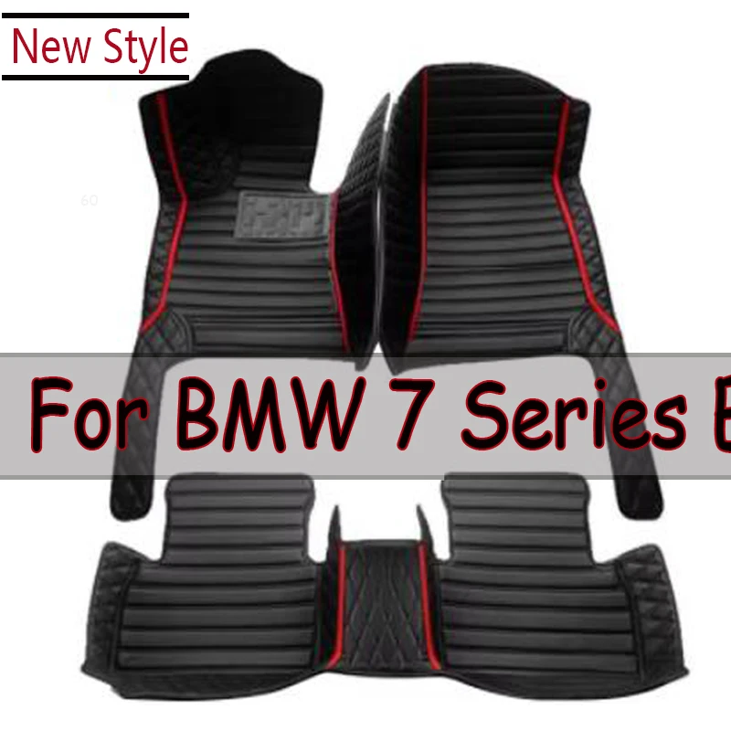 

Автомобильные коврики для BMW 7 серии E65 2001 ~ 2008, кожаный коврик с защитой от грязи, ковры, защитные коврики, автомобильные аксессуары, детали интерьера