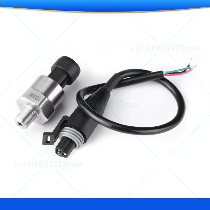 DC 5V 1/8NPT Pressure Transducer Transmitter Sensor Stainless Steel Oil Air Water