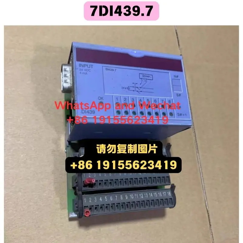 

Brand new original and used 7DI439.7 PLC module Functional test OK Quick delivery