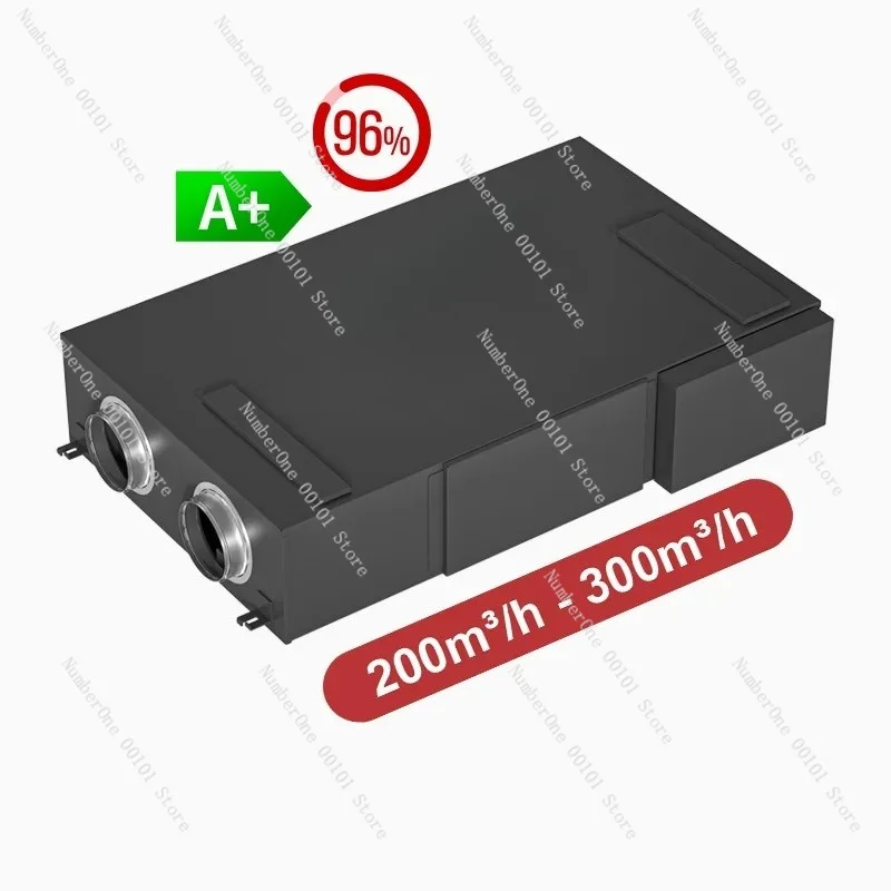 EVIPO ERV Energy Saving HRV Fresh Air Ventilation System Ceiling Mounted MVHR CE LVD EMC Heat Recovery Unit HVAC System Part