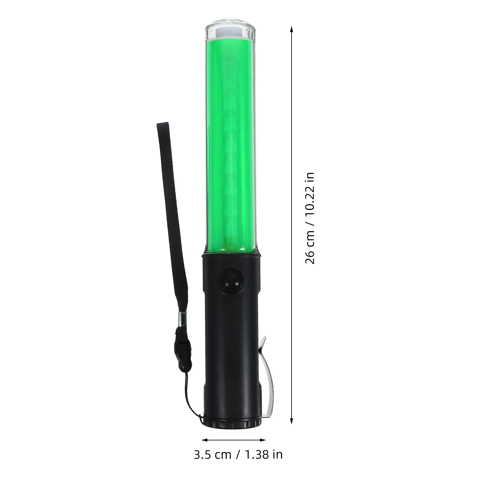 

Creative Glow Stick Fans Cheering Stick Durable Luminous Rods for Concerts Holiday Parties Traffic Control Wand