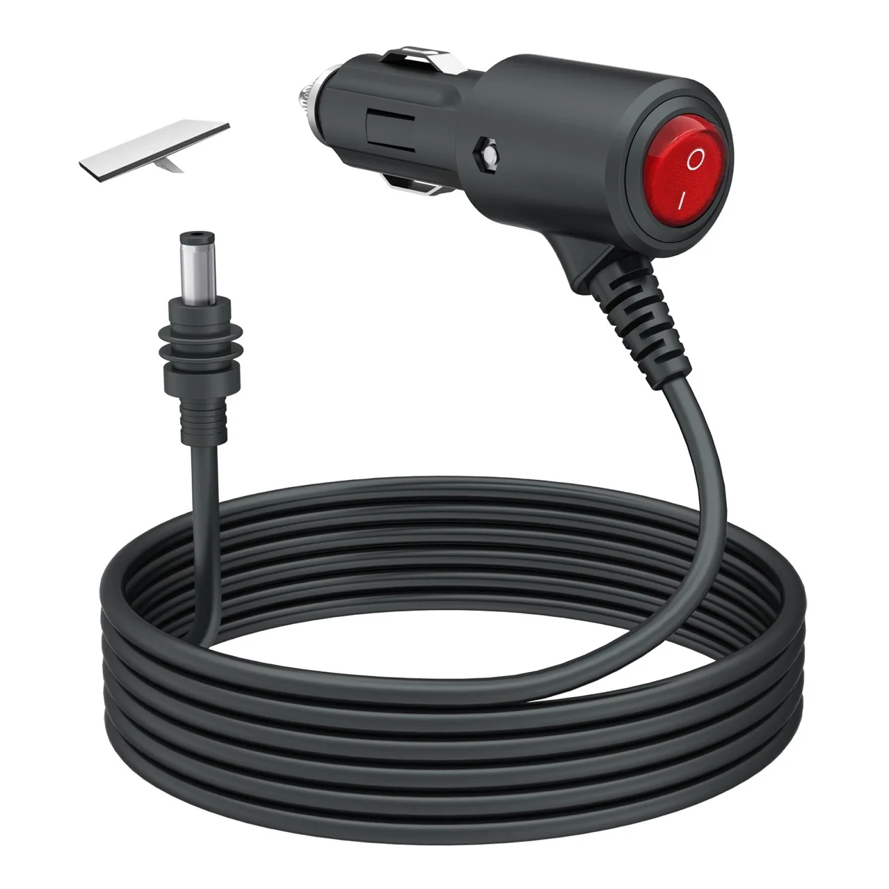12V-24V Car Universal Cigarette Lighter Plugwith Wire High Temperature Resistance Waterproof Tape Switch