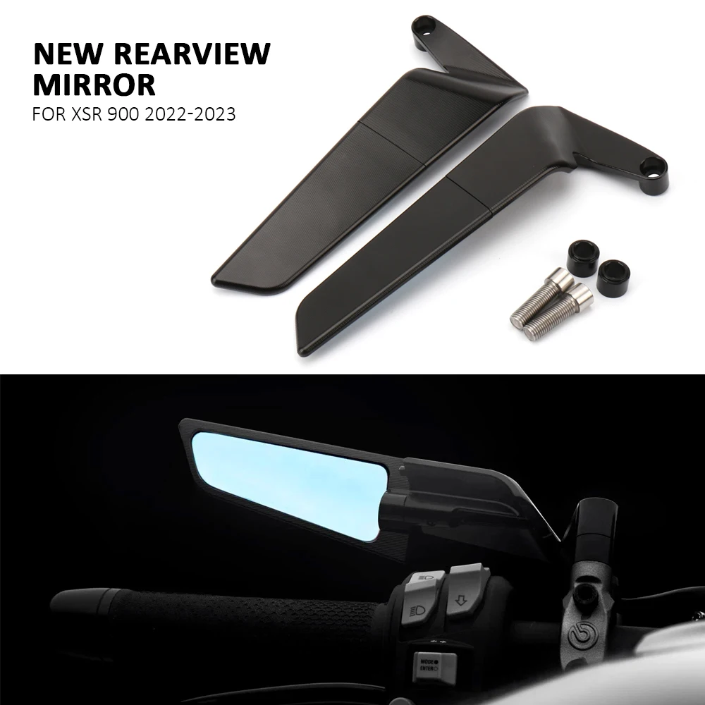 

Universal Rearview XSR900 Motorcycle Adjustabale Side Rearview Mirrors For YAMAHA XSR 900 2023