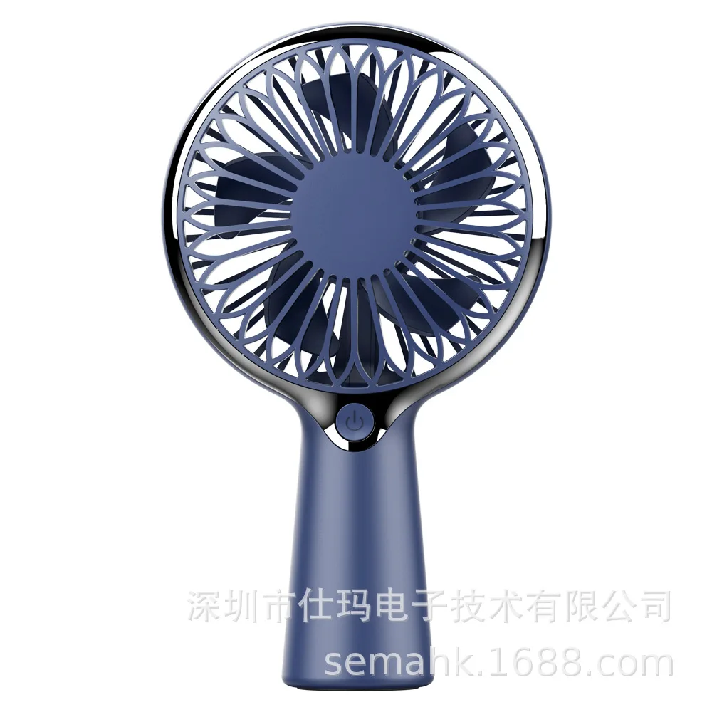 Mini Portable Handheld Folding Quiet USB Charging Pocket-Sized SEMA New Model Creative Fan Compact Size for Travel And Office