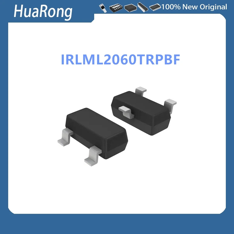 100Pcs/Lot IRLML2060TRPBF IRLML2060 SOT-23