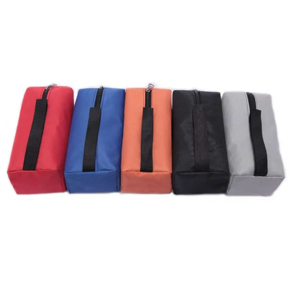 Organizador de instrumentos portátil de tela Oxford para electricista, bolsa de herramientas de mano, bolsa de lona con cremallera, soporte de almacenamiento, bolsa de herramientas