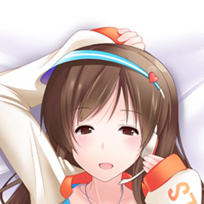 

New Pattern Anime Minami Nitta Dakimakura Hugging Body Pillow Cover Case double-sided printing‌
