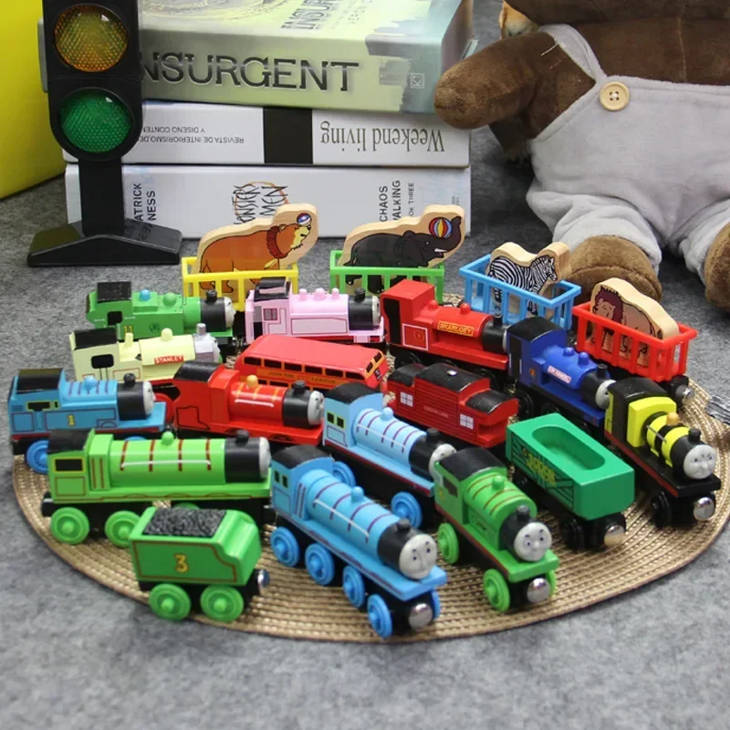 Thomas and Friends Thomas Wooden Trains Toys James Gordon Henry Duncan Mini wooden Trains Toy Thomas Trains Toys For Kids Gift