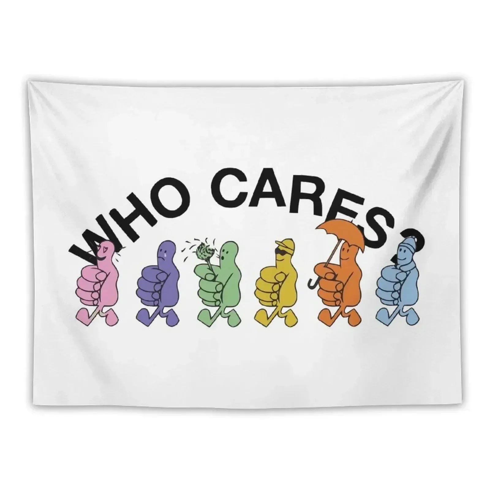 

Rex Orange County Merch Who Cares Tapestry Home Decor Aesthetic Outdoor Decoration Tapestry
