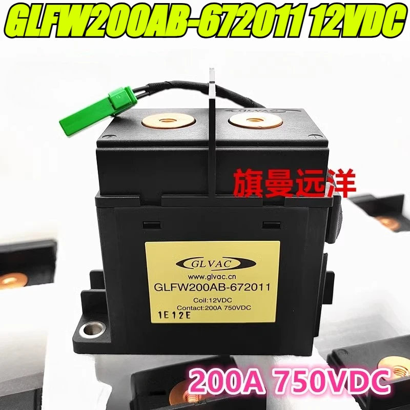 

（Brand New Original）1pcs/lot 100% original genuine relay:GLFW200AB-672011 12VDC 200A 750VDC New energy vehicle relay