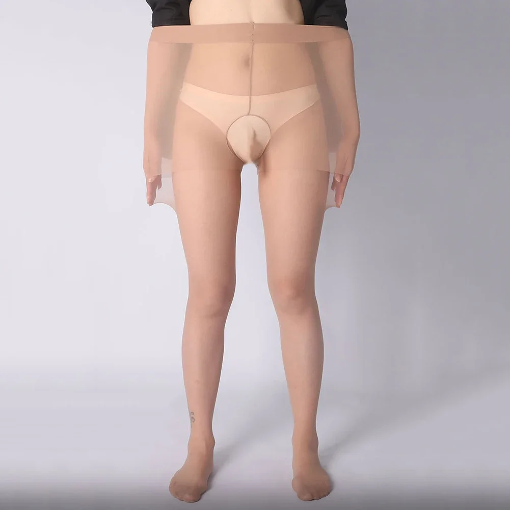 Stockings Men Socks Vacation Daily Holiday Leotard Breath Comfortable Mesh Nightclub Polyester See Through Sexy