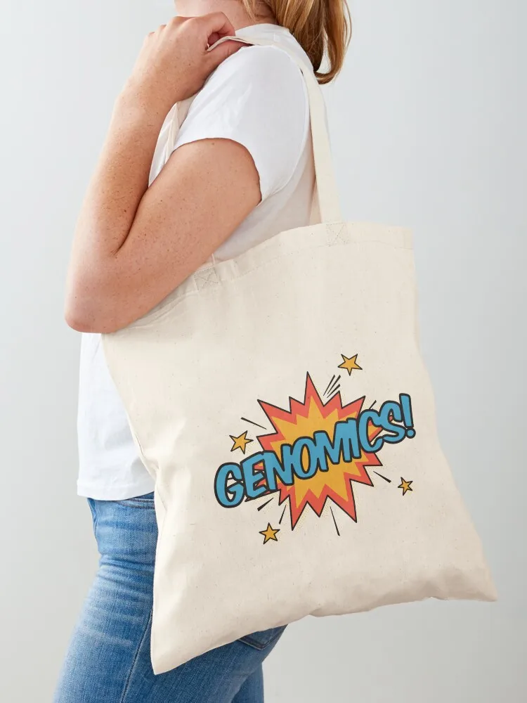 Genomics! Tote Bag shopping bag logo foldable reusable bag canvas bags