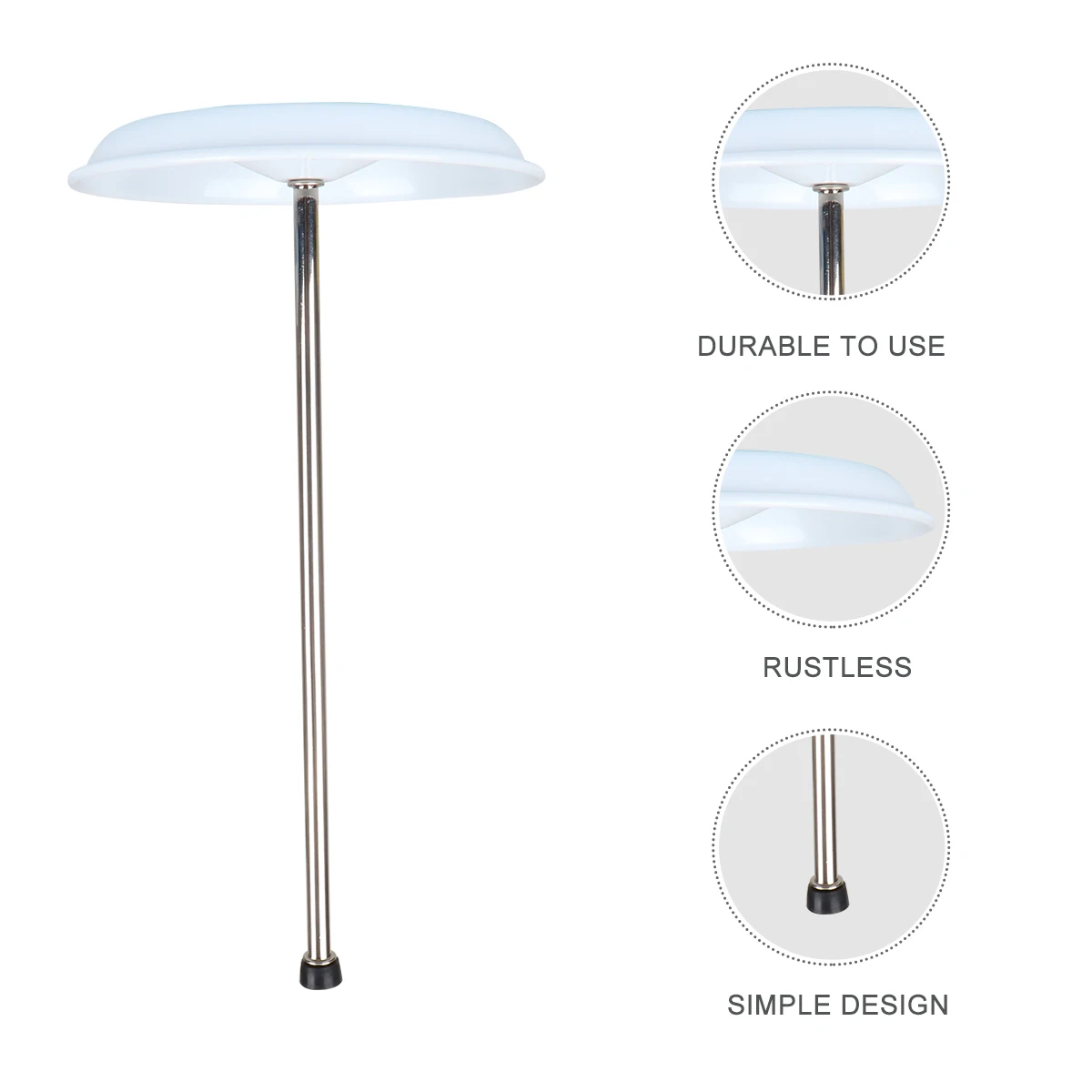 

Decanter Stand Carafe Drying Rack for Bar Metal White Countertop Cup Holder Storage Home Hotel Restaurant