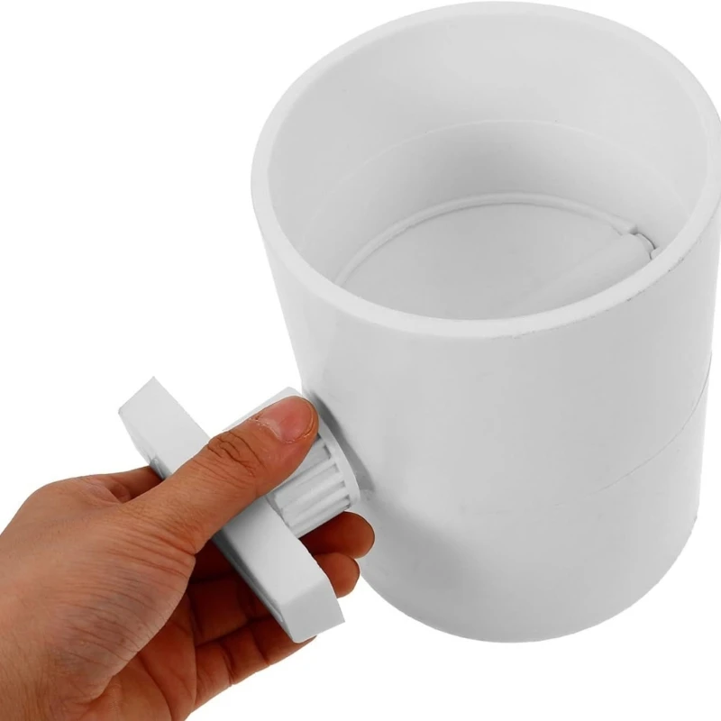  Adjustable Plastic Valves Air Capacity Control Ventilation Duct Regulator for Home