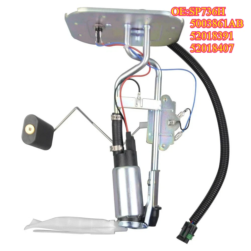 

genuine High quality New For SP736H 5003861AB 52018391 52018407 Fuel Pump Assembly for Jeep Wrangler 1991-1995 L4 2.5L L6 4.0L