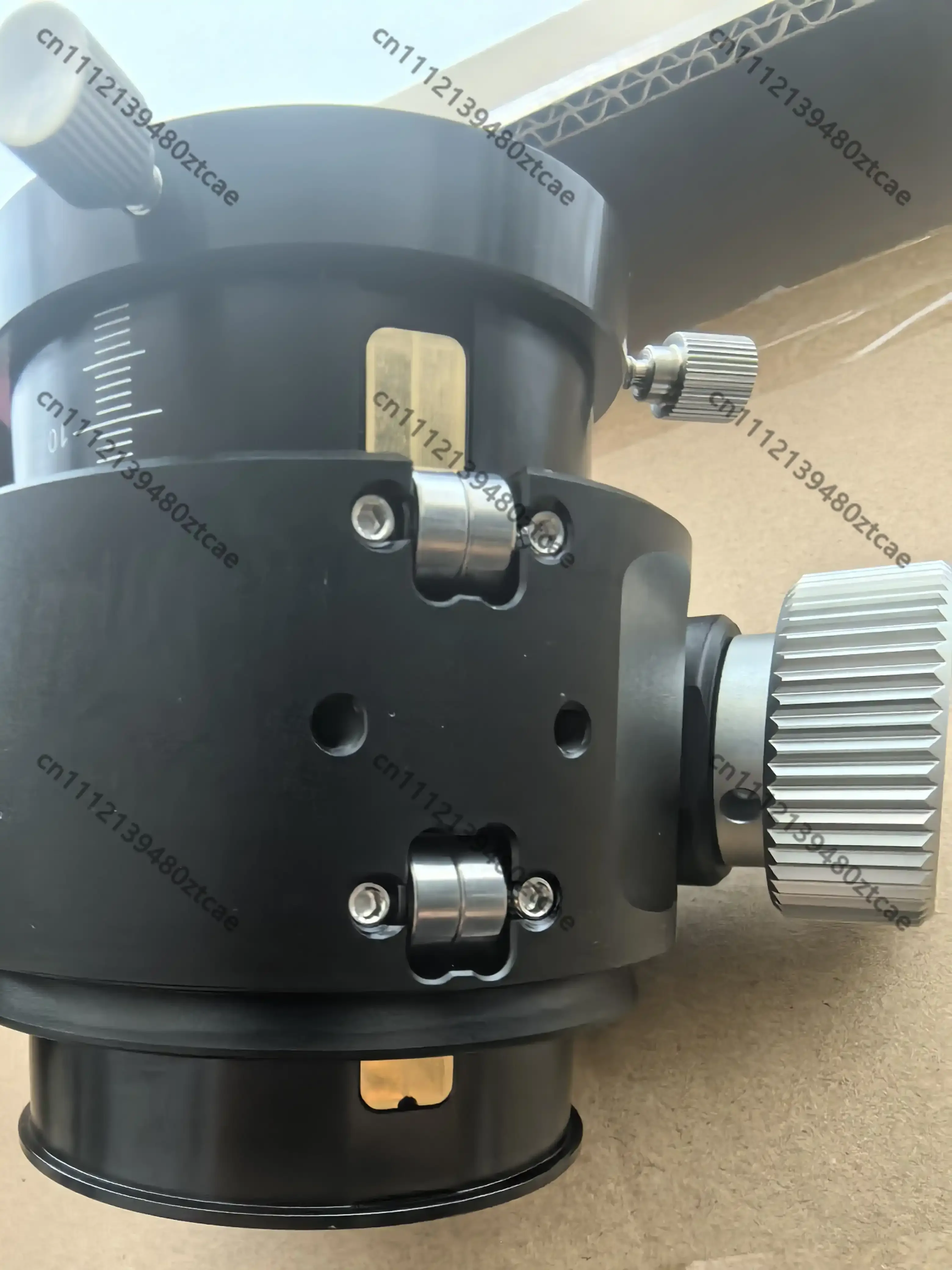 Präziser Dual-Speed-Fokushalter mit integriertem Verbindungsring für astronomische Solarbeobachtungen, optisches Zielfernrohr-Zubehör